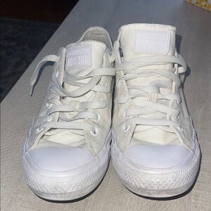Converse All Star Classic White Canvas Sneakers